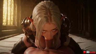 Lost in an Abandoned Castle as a Dark Elf Sorceress from Elden Ring and the Tarnished Bred Me Deep [AI]