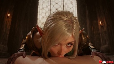 Lost in an Abandoned Castle as a Dark Elf Sorceress from Elden Ring and the Tarnished Bred Me Deep [AI]