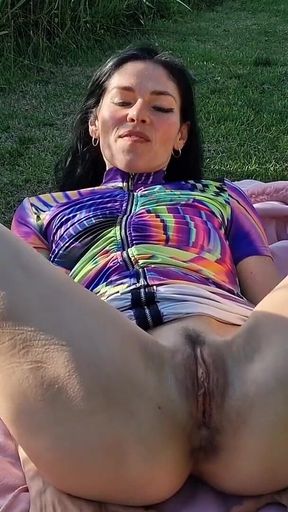 Outdoors Nude and Peeing