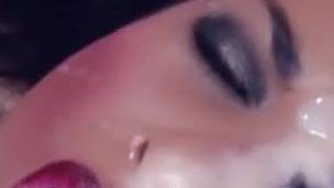 Movie Xxx @Facial Cum and #Arab #Brunette with @Anissa Kate at @Harmony Vision Like & Share!