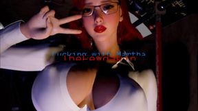 Sexy 3D Redhead Fucking with Big Black Animated Dick [TheFeydakin]