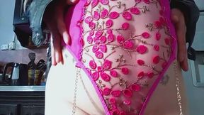 Belly button fetish - Navel and finger