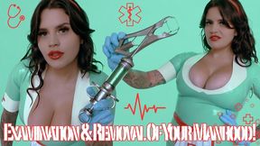 Examination And Removal Of Your Manhood! Ft Miss Roper - HD MP4 1080p Format