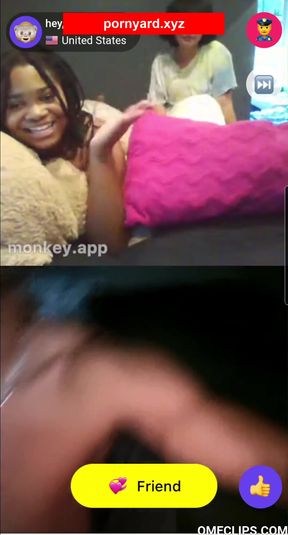 Amateur teen flashes her goodies in a reaction video