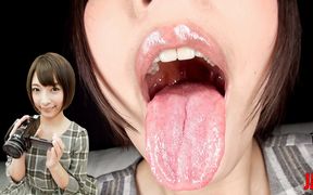 Miku's Intimate Close-up: Oral Tease and Cum Play