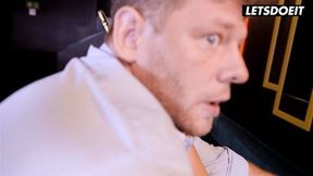 Kenia's Wet Pussy Fucked On The Restaurant Table LETSDOEIT