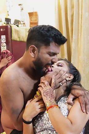 A Sexy Couple Returning Home After Party and Doing Sex Infront of There Servant and Their Servant Also Join to Fuck Hardly