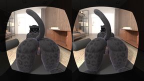 Furry VR Video - Furry Presenting Her Ass - VR34 Studio