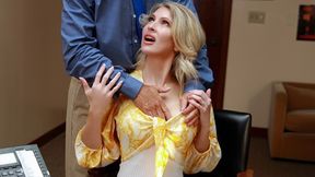 Big Titted Step Mom Gigi Dior Bends Over The Teachers Desk To Save Her Step Son