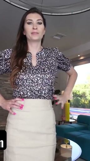 Perv Step Mom Shows Her Stepson How Having Anal Sex Can Avoid Unpleasant Surprises - MILF Taboo   Clip 2
