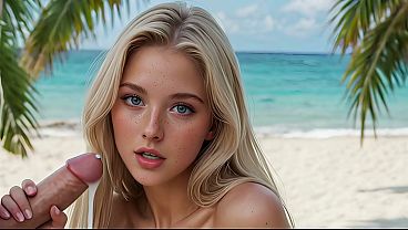 Huge Natural Boobs Amazing Blonde Fuck - AI generated