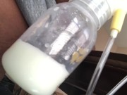 Ebony Lactating & Breast Pumping