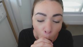 Sloppy POV Blow Job