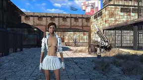 Anime Teen Stuns in Futuristic Fallout Outfit – Sultry 3D Fantasy Reveal