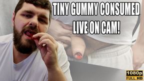 Tiny Gummy Consumed In Live Cam Show - KingMarti -- Full HD 1080p
