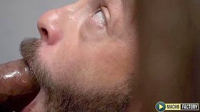 MachoFactory: Bottom John Brachalli Bends Over For Domineering Hunk Viktor Rom