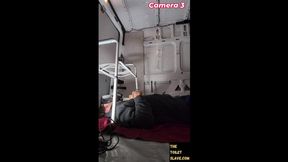 Mobile toilet in van for mistress Vidya 1
