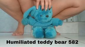 Humiliated teddy bear 582