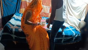 Karwa chauth special Indian cauple honeymoon