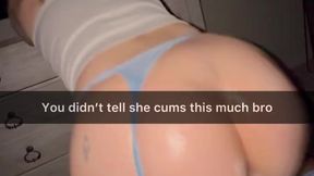Horny Cheating 19 Year old Run through in her Dorm on Snapchat - Co-ed College Students