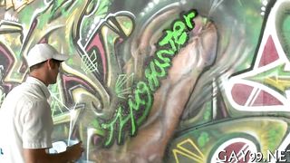 Watch Good-Sized Beefsticks Get a Homchedelic Twist in Homo Gargles 2