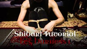 Shibari Tutorials 6 - WMV SD - Leg Harness - w Sai Jaiden Lillith