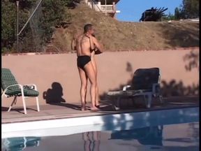 Sexy petite big ass fucking foursome in the garden (Full original movie)