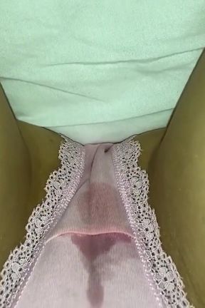 Dripping Pussy From Rubbing My Clit in Wet Panties