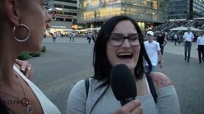German hottie deepthroats her way to an orgasmic one night stand