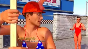 Sexy 3D Anime Car Wash Leads to Hot Visual Novel Action