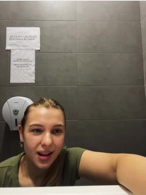 First Time Anal Fuck with Big Cock in Public