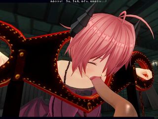 CG MANGA S&M Devil Hotty Bound Sucks Large Ramrod