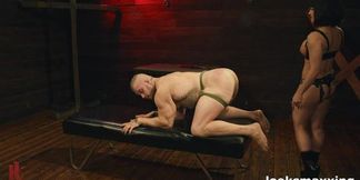 Fashion femdom: Strapon and pegging PMV edit