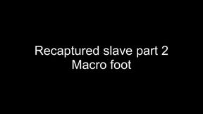 Macrophilia - shrunken slave locked inside cum filled sock