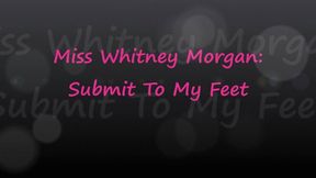 Miss Whitney Morgan: Submit To My Feet - wmv