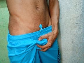 Pulling me homemade egg twink latino