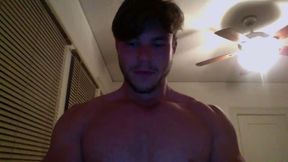 American Model Derek Takes a Shower