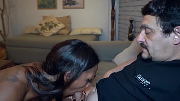 I rear-ended this guy'_s car, and to keep him from bothering me about insurance... I fucked him like a woman in heat! Hot interracial fitness