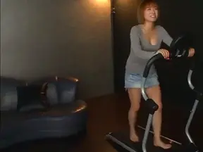 Japanese Amateur's Bushy Tunnel Fingered Before Wild Humping Action Begins