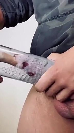 Edging Challenge with Penis Pump