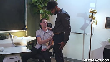Tony Genius and Trevor Harris fuck at the office
