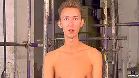 Obedient Teenager 18+ Restrained For Bdsm