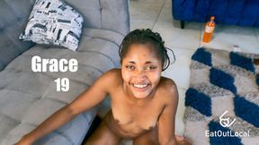 19yo Grace enjoys rough sex with BWC
