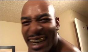 Nice busty blonde overweght slut gets her wide cunt fucked and licked