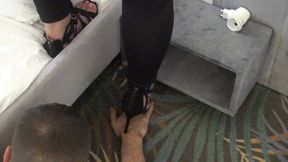 Step with the Heel on Hand 2