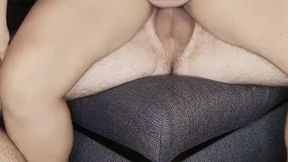 Hot MILF begs for big cock and takes it anally