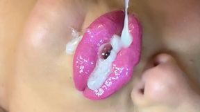 Cover My Lips in Spunk POV Blowjob