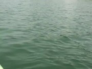 Pissing and Cumming While Seated In My Kayak Out On The Lake