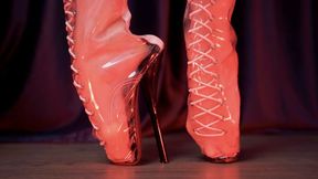 Transparent ballet boots (4K)
