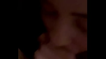 Thick Colombian girl sucking my big cock
